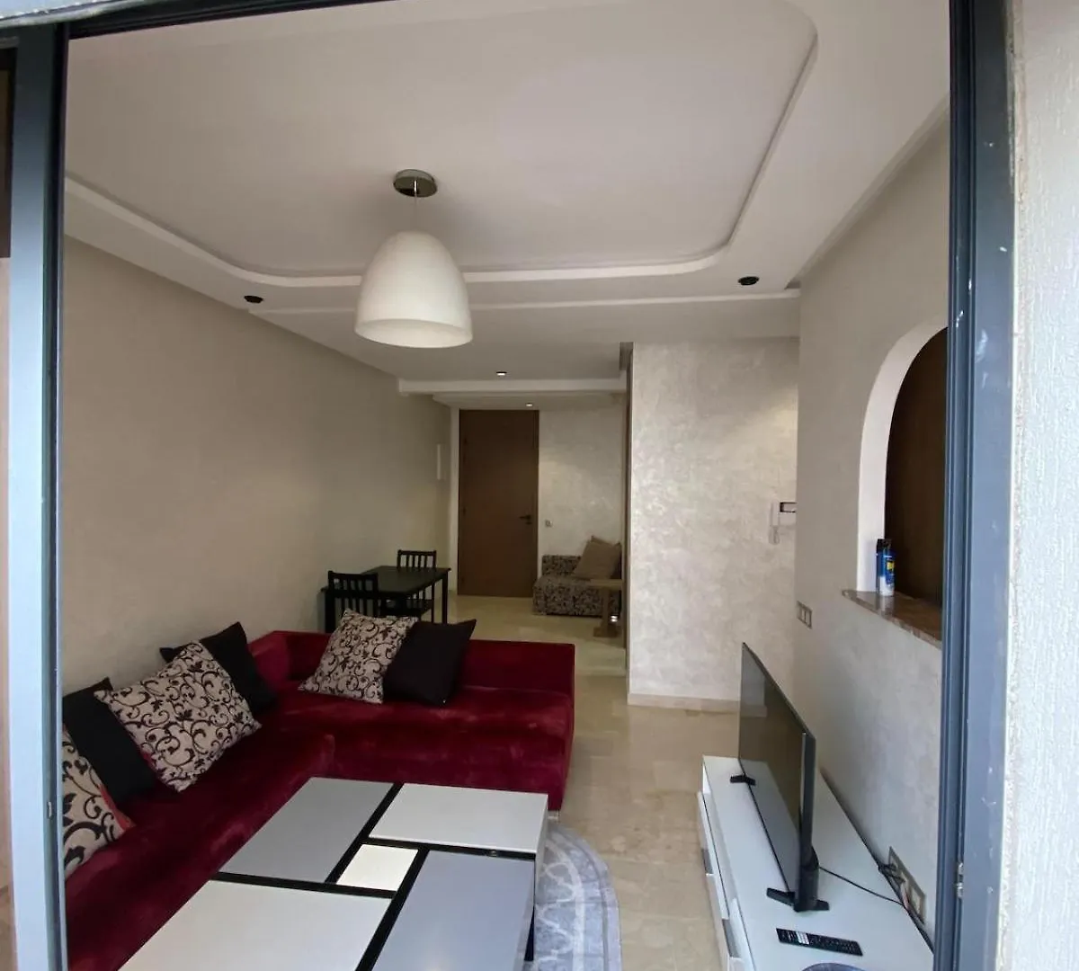 1 Bed With Balcony Near Cfc Apartment Casablanca