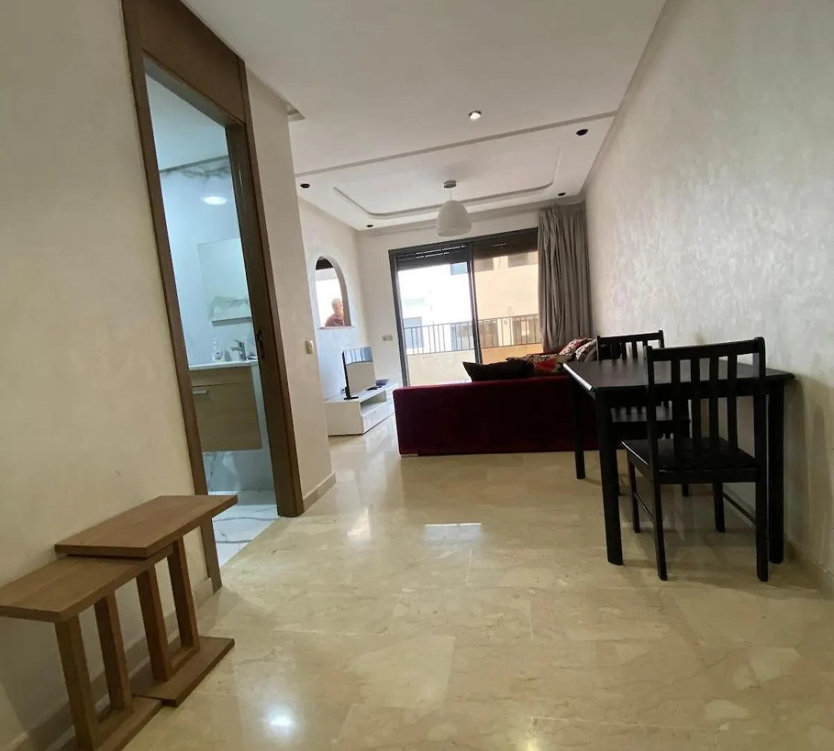 1 Bed With Balcony Near Cfc Apartment Casablanca